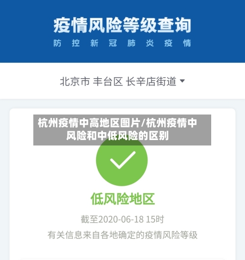 杭州疫情中高地区图片/杭州疫情中风险和中低风险的区别
