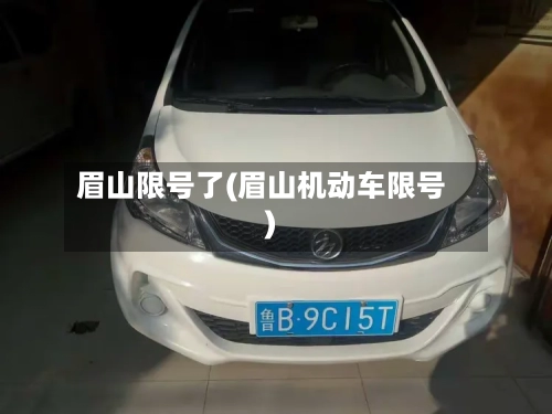 眉山限号了(眉山机动车限号)
